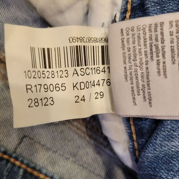 Mavi Ada Boyfriend Jeans Skinny Style Size 24/29 - Picture 9 of 9